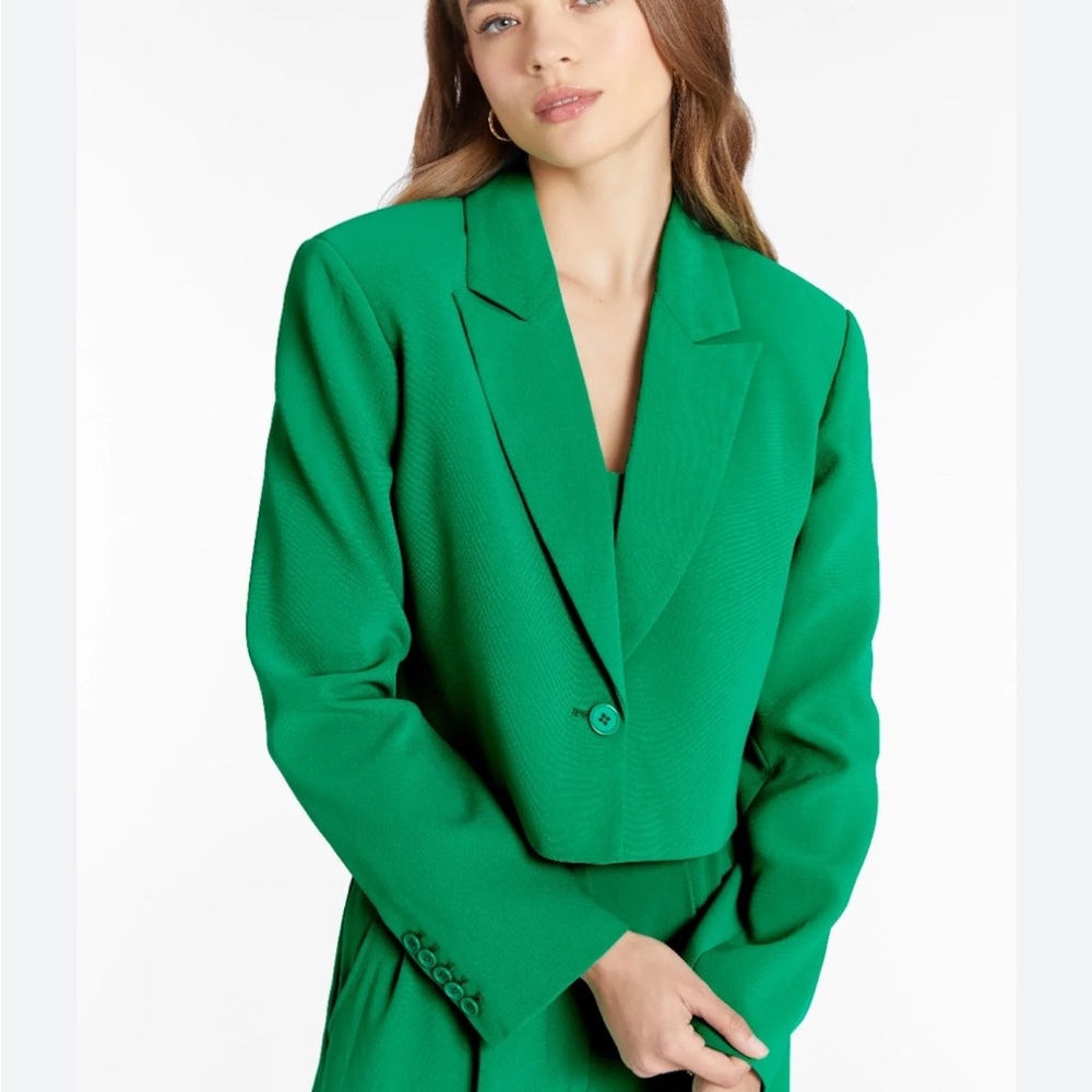 Amanda Uprichard Reggie crop blazer